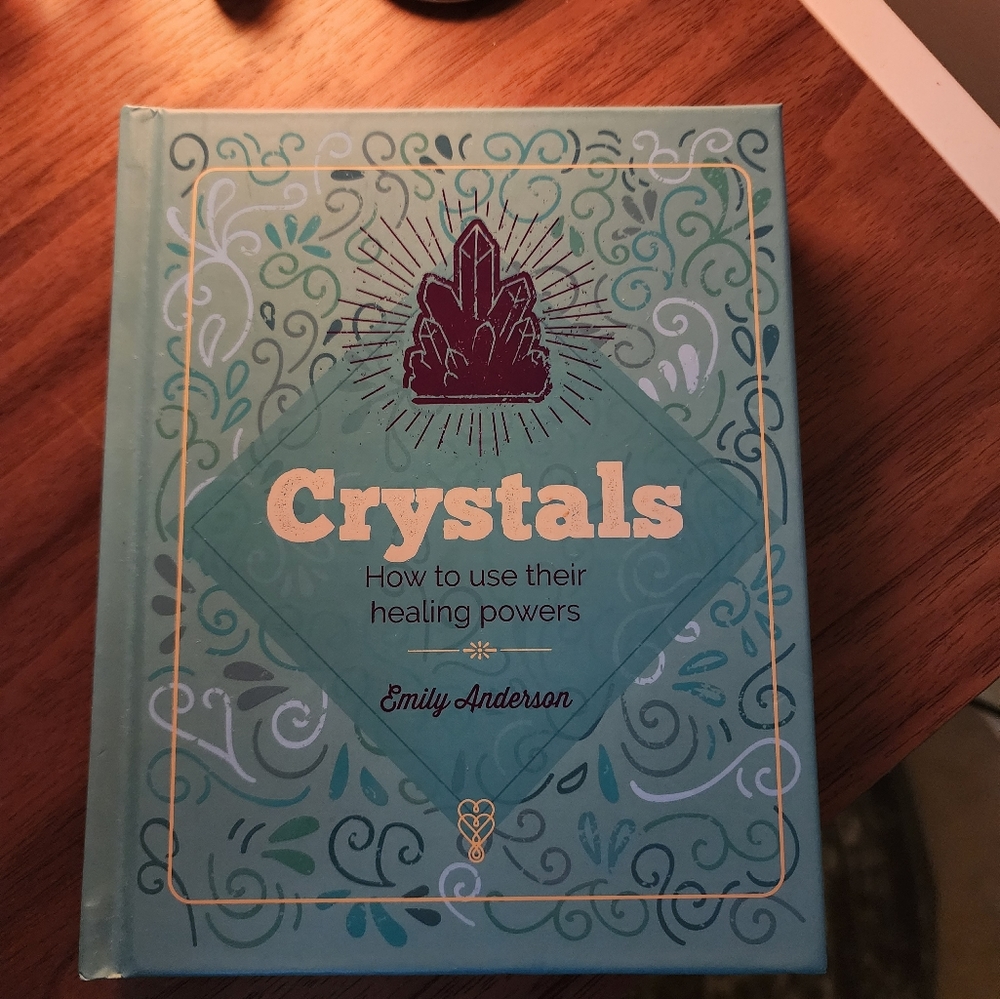 Brand New - "Crystals: How To Use Their Healing Powers" Book by Emily Anderson